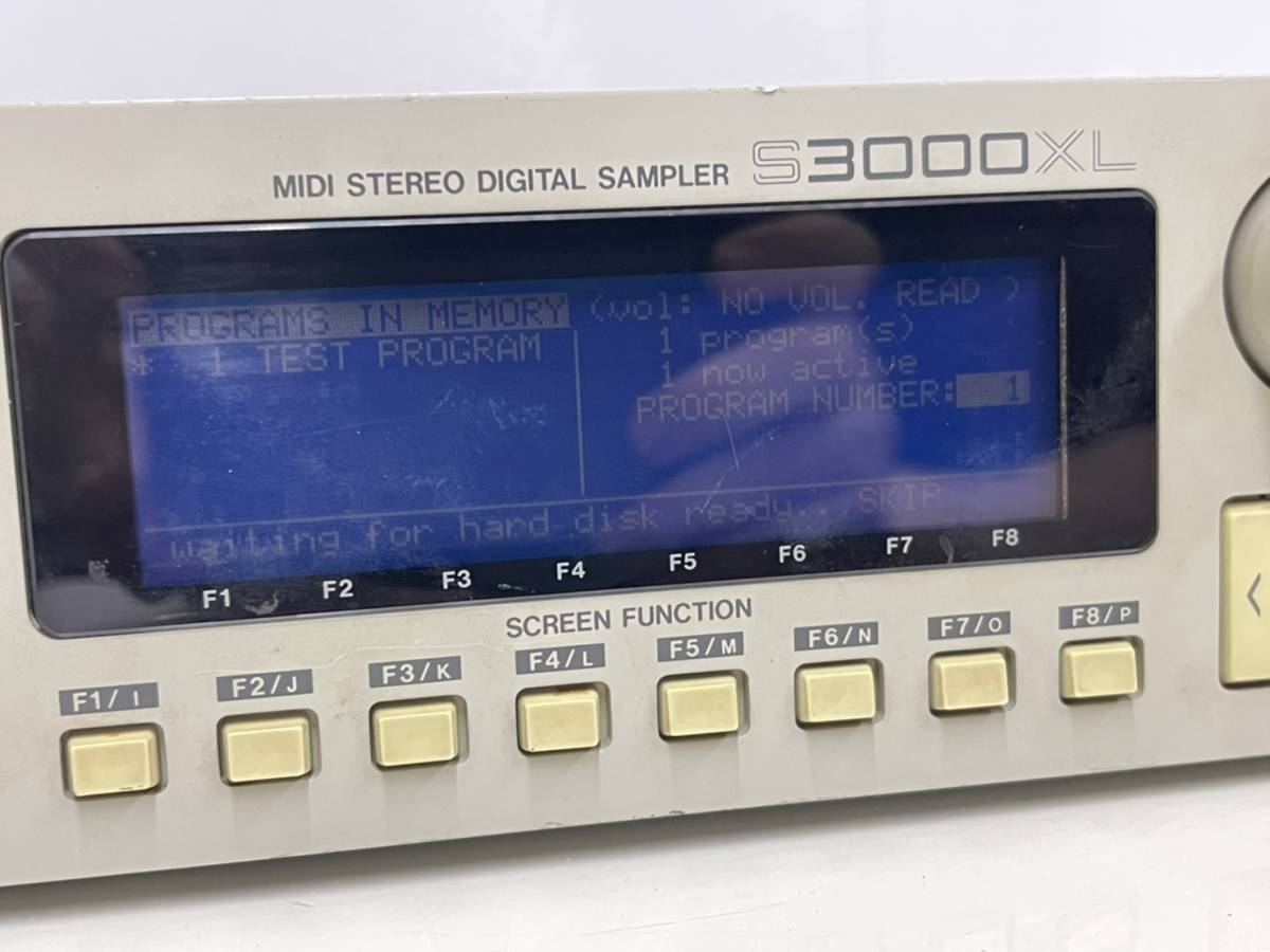 名機廃盤】AKAI 縮ま S3000XL サンプラー
