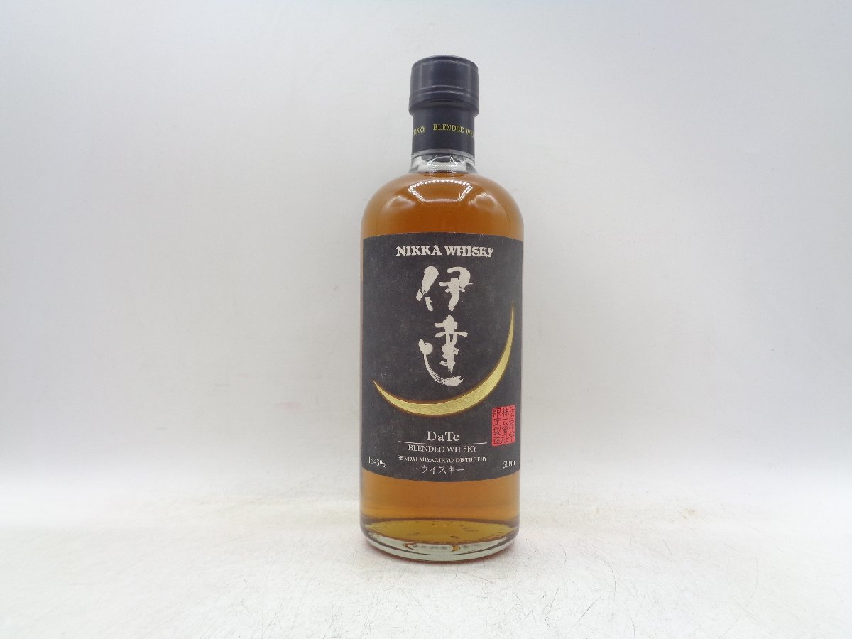 同梱OK商品】NIKKA WHISKY ニッカ ウイスキー 伊達 500ml 43％ 国産 未