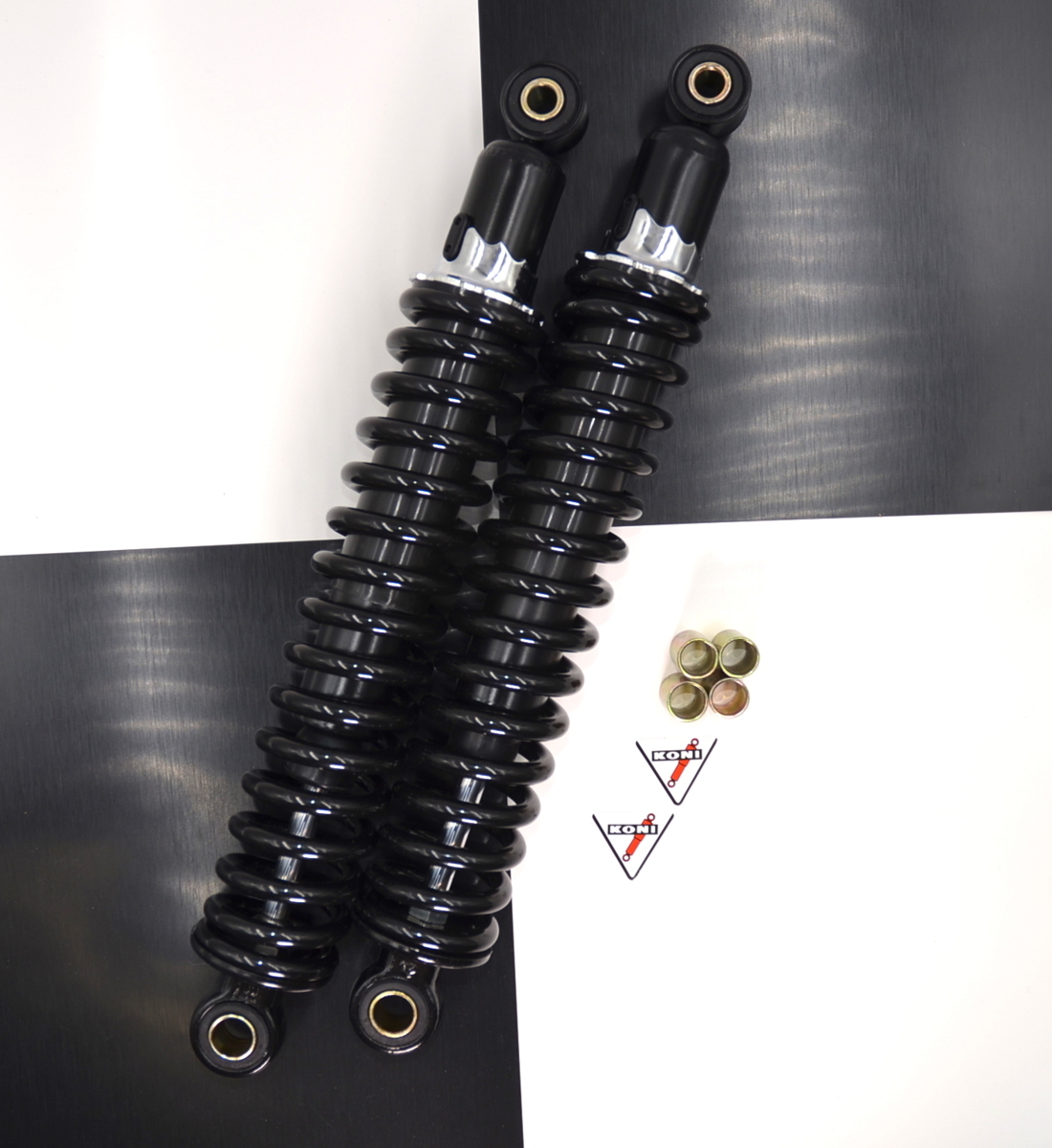 XJ400 コニースタイル リアサス 325mm 黒 細巻き 新品 汎用 検⁄XJR400
