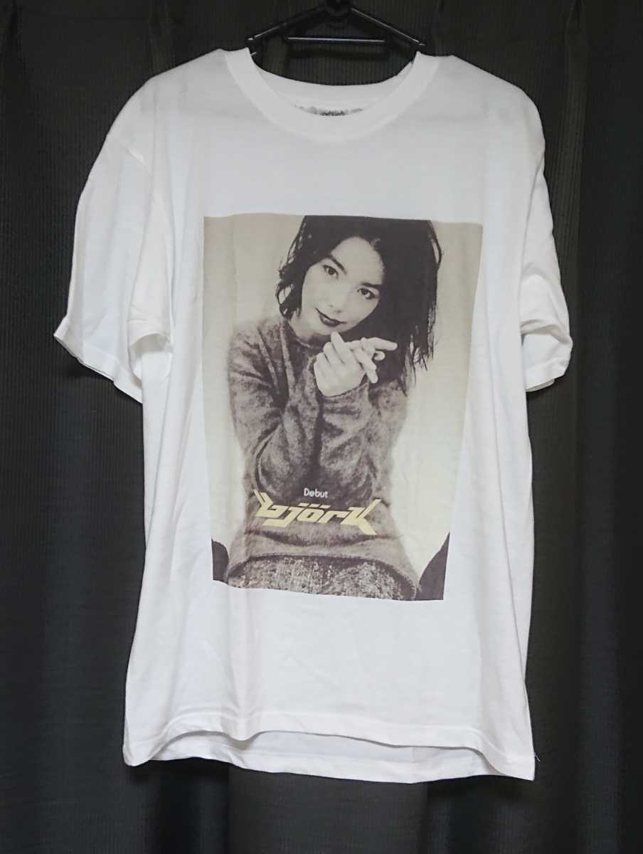 【最新作，得価】 BjorK ビョーク フォトTシャツ(Tシャツ)｜売買されたオークション情報、yahooの商品情報をアーカイブ公開 - オークファン Tシャツ