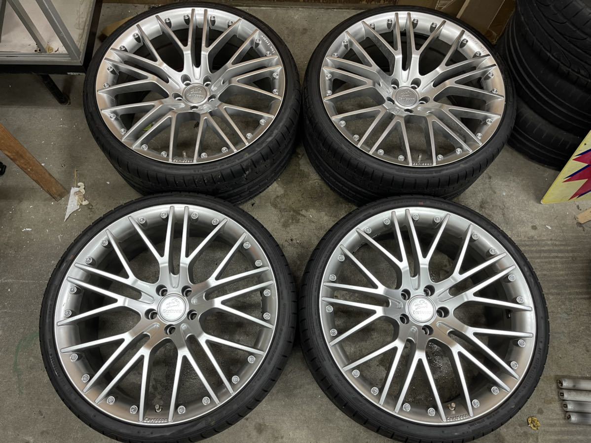 国産タイヤ付】カールソン 1/10X Carlsson 22インチ 9J+30 10.5J+40 