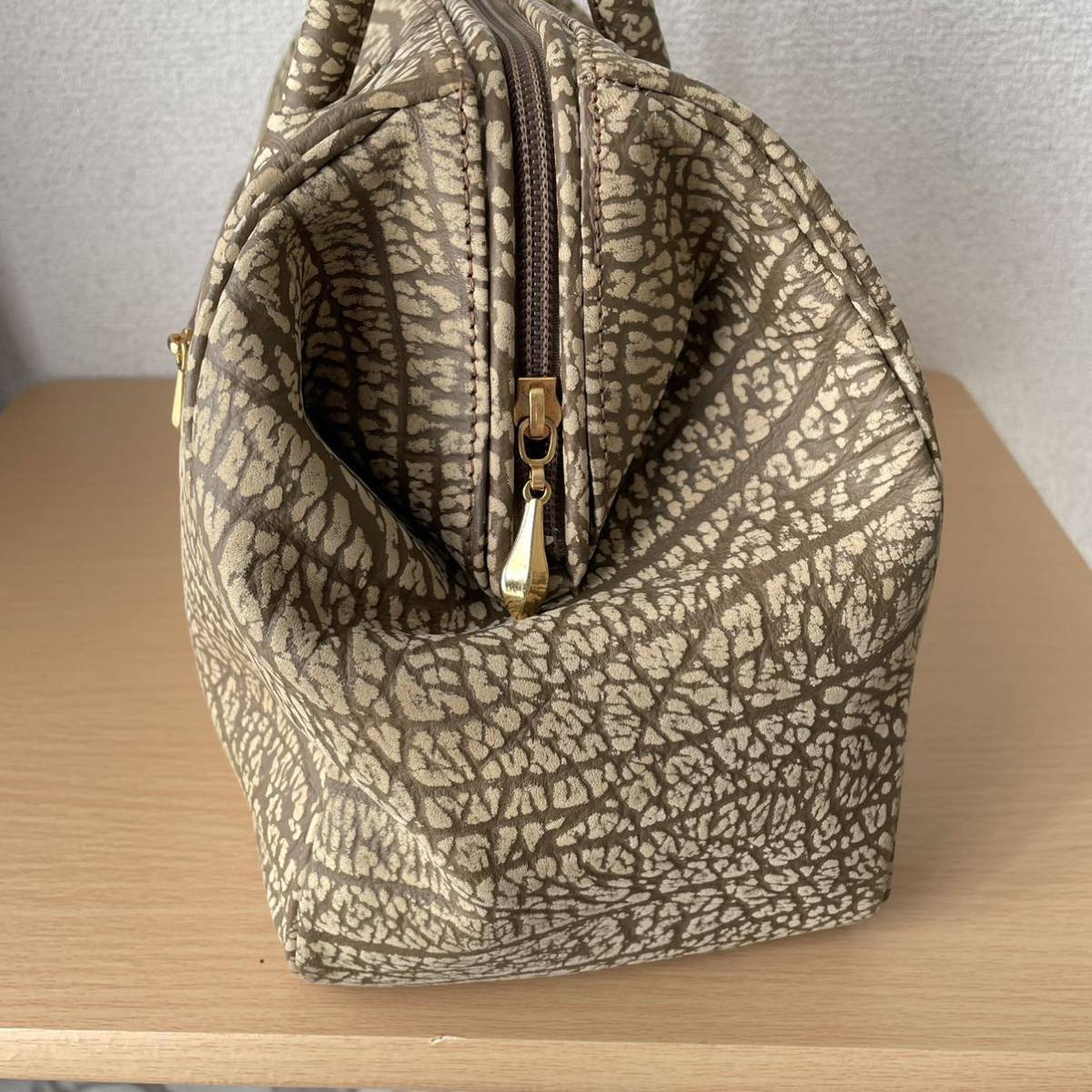 1円スタート 美品 カモシカ革 レイヨウ革 アンテロープレザー 