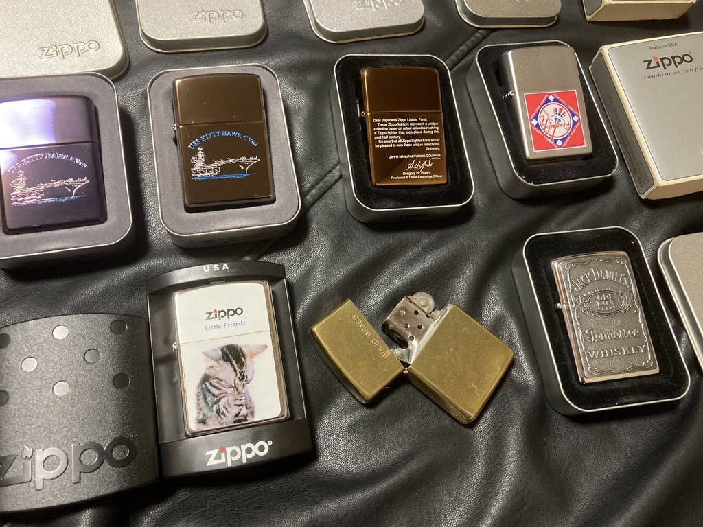 ジッポ ZIPPO ライター 猫 キティホーク USS Kitty Hawk Gregory W 