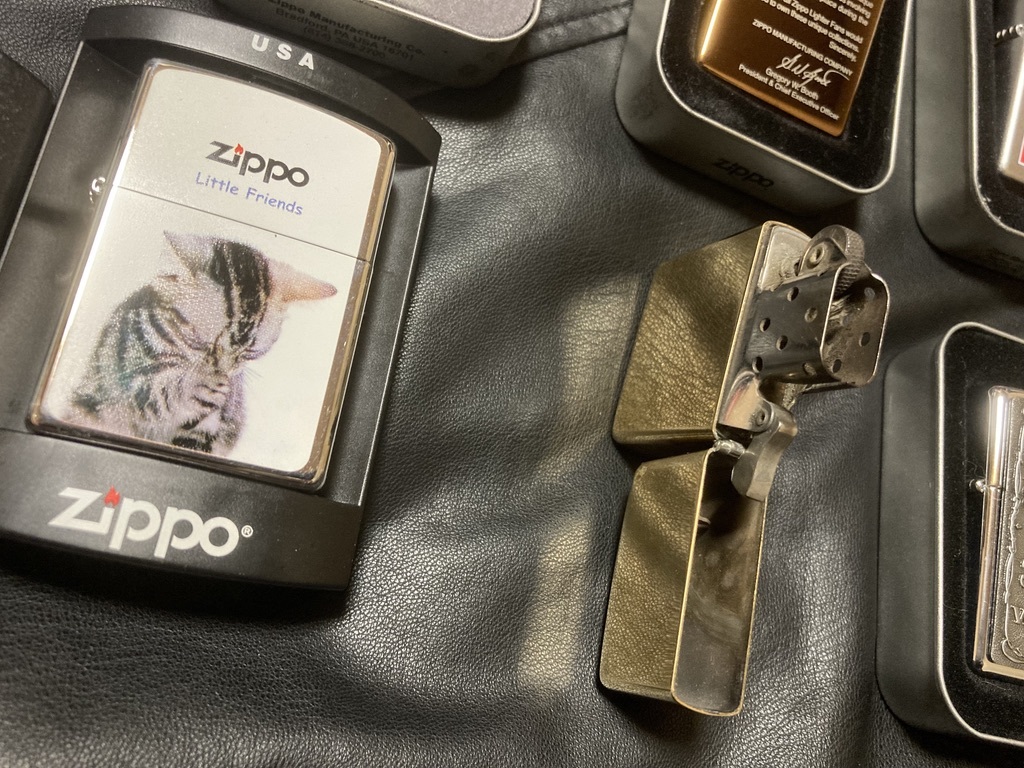 ジッポ ZIPPO ライター 猫 キティホーク USS Kitty Hawk Gregory W 