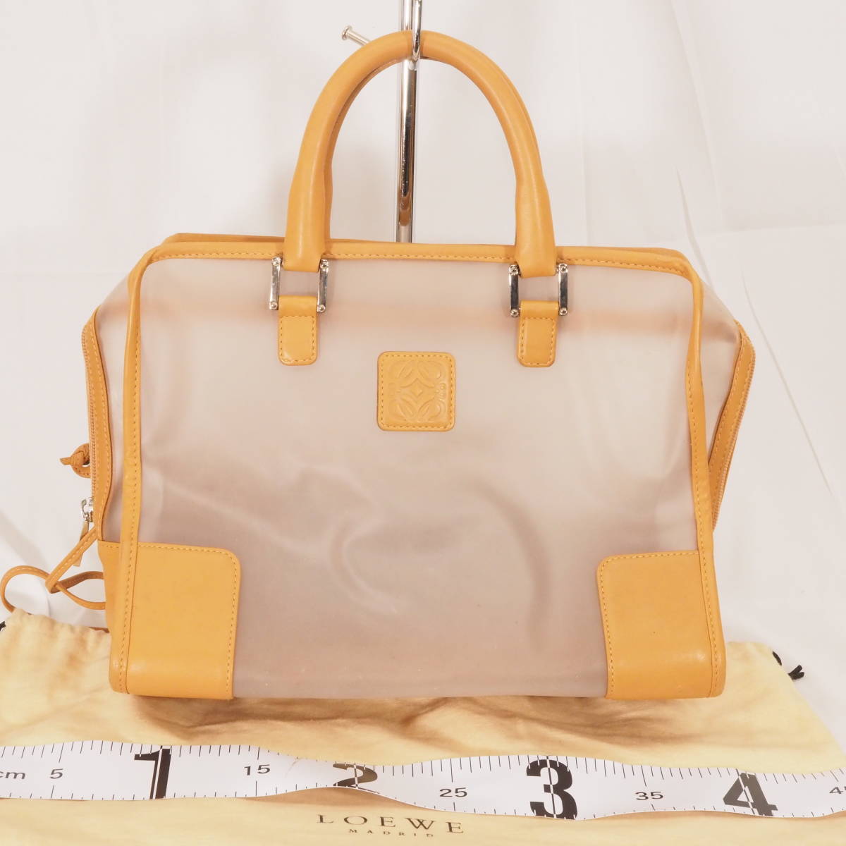 ロエベ アマソナ LOEWE ボストン ハンドバッグ レザー ロエベ 