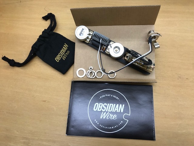 ObsidianWire 4-Way for Tele 250k Custom - Switch 0.047uF