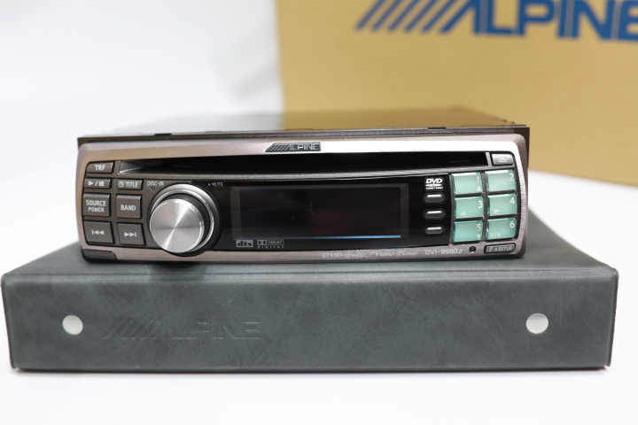 アルパイン DVI-9990j PXI-H990 アンプ 自動車、オートバイ DVD