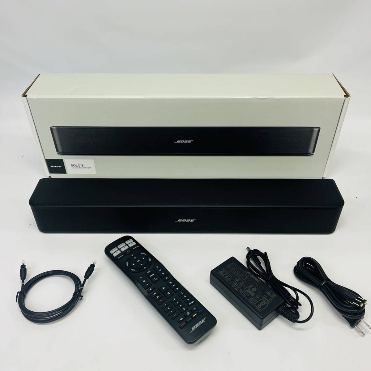 ☆美品・1円〜☆ BOSE ボーズ Solo 5 TV sound system サウンドバー