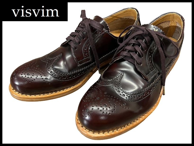 送無 定価103,680 美品 visvim ビズビム 15ss 馬革 ホースハイド  