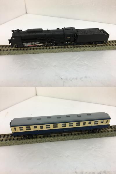 ク*ー様 ジャンクNゲージ車両 キハ82 C62 EF70などセット Nゲージ KATO 4車両セットまとめ出品 C62 2003/C58 2010/304 EF66/601