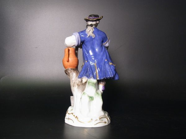 MEISSEN マイセン『じょうろを持つ庭師』フィギュリン 陶器人形 西洋 