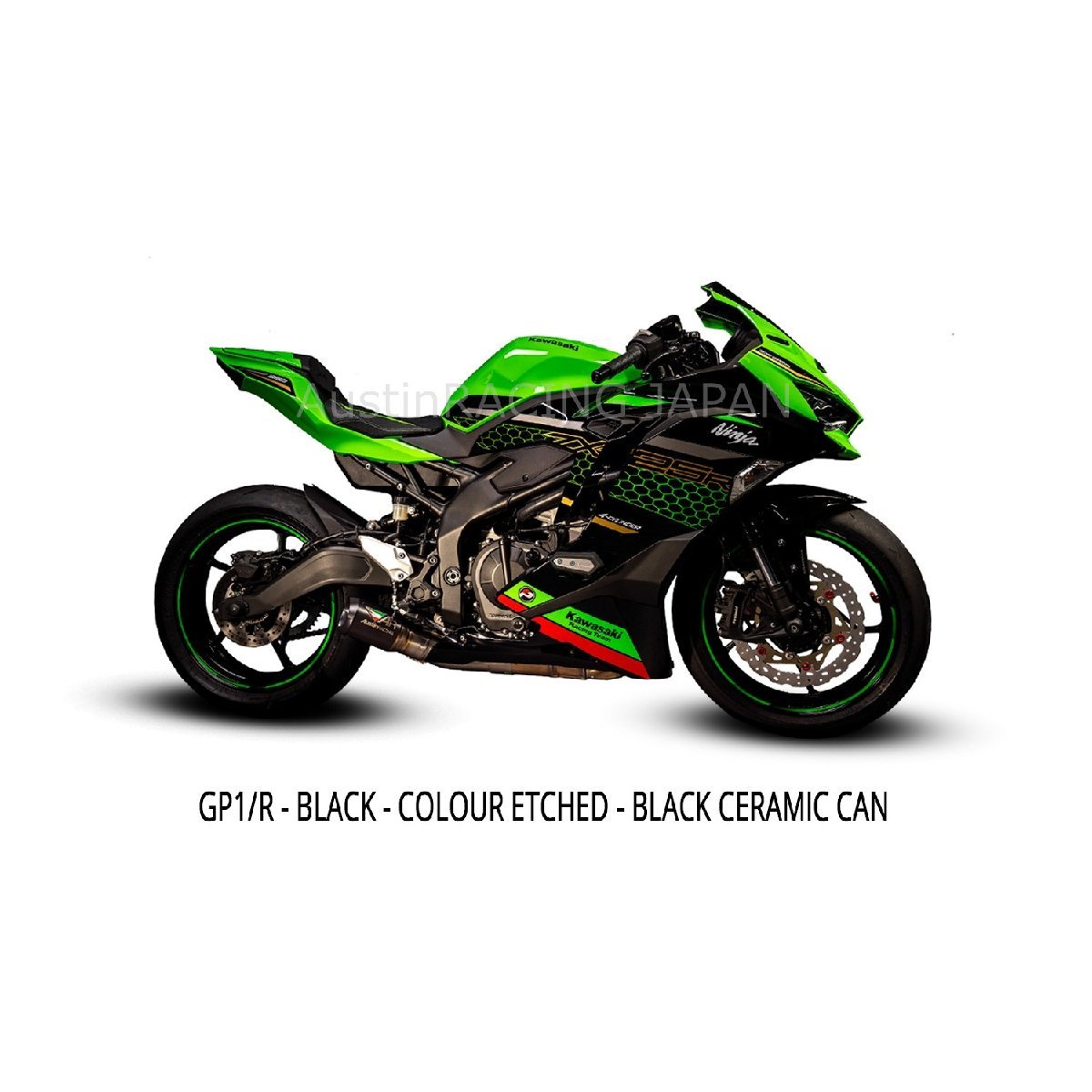 AustinRACING KAWASAKI ZX-25R 2020～2022 GP3 DE-CAT EXHAUST SYSTEM