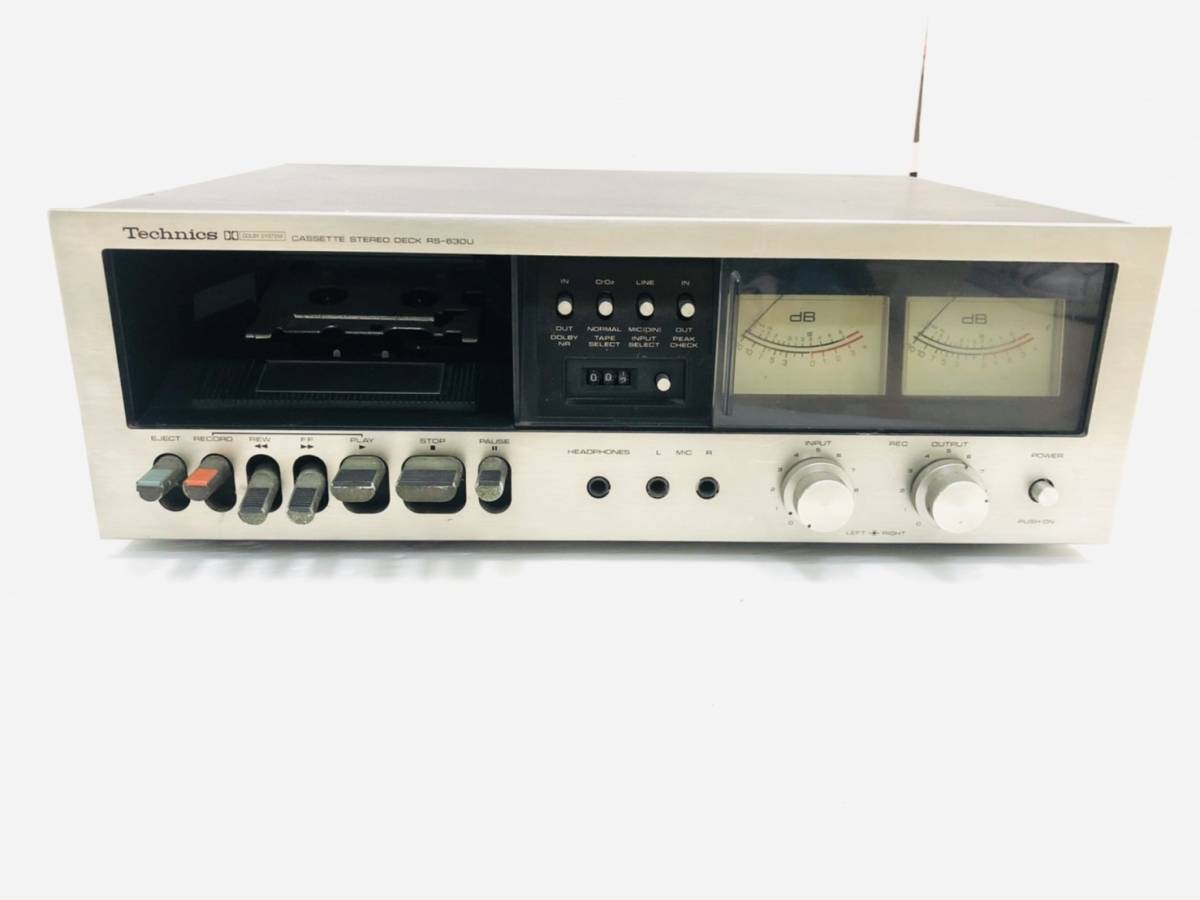 テクニクス Technics RS-678U ステレオカセットデッキ ジャンク