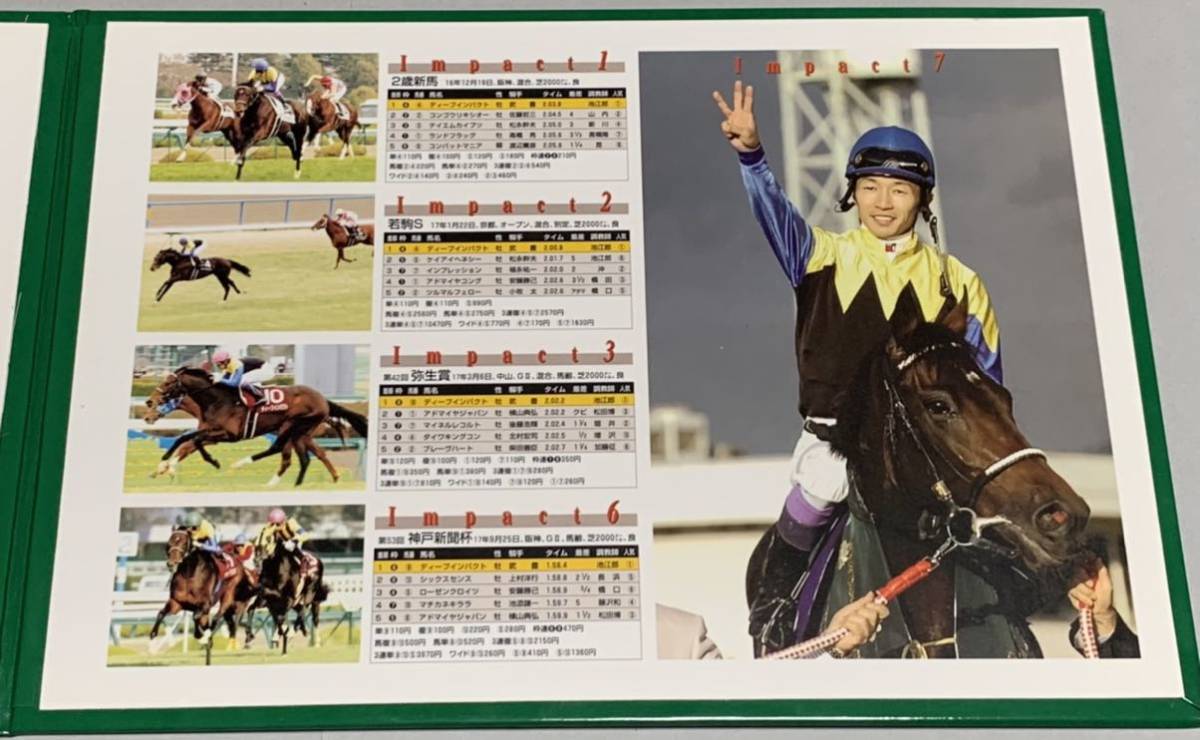 ディープインパクト 三冠達成記念 クオカード ＋ 菊花賞単勝馬券セット