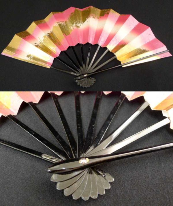 R291 舞扇 扇子 御舞扇 仕舞扇 飾り扇 能扇 能楽扇 日本舞踊 踊り用 5本セット 和装小物 着物 踊り道具 能 狂言 紙箱/80(扇子 ...