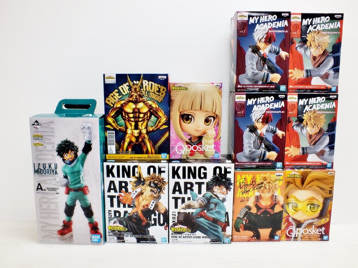 B-4-1] 僕のヒーローアカデミア プライズ 他 フィギュア グッズ まとめ 