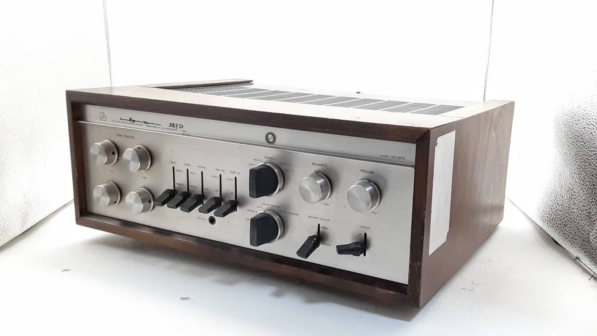 1円☆LUXMAN/ラックスマン SQ38FD 管球式/真空管プリメインアンプ 