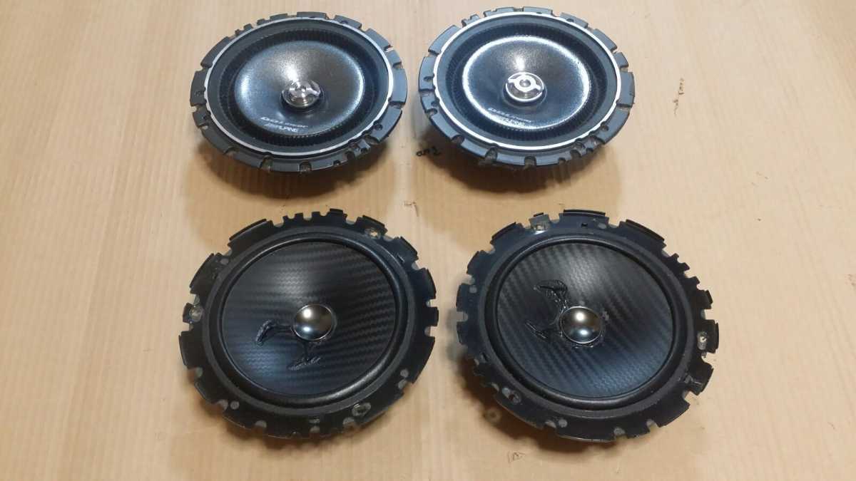 Alpine スピーカー DLS-165r pioneer スピーカー TS-F1630s アルパイン