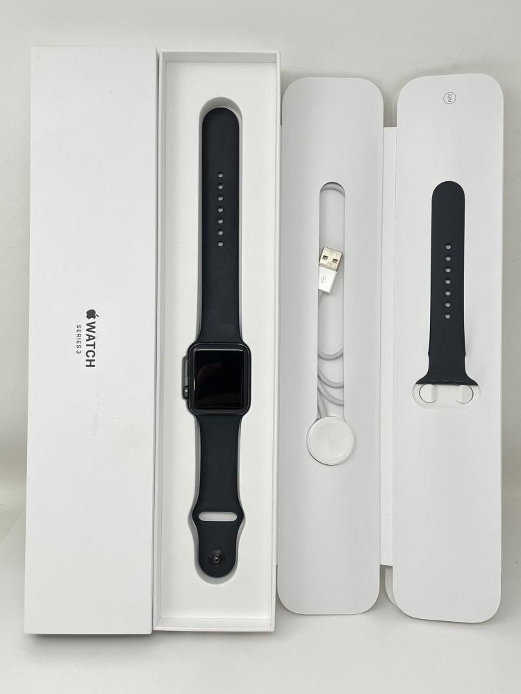 Apple Watch 42mm スペースグレイ U248動作確認済 GPS Series3 - (日本) SE Ultra 3、登場 Series 整備済み品Apple Watchの選び方 あなたの健やかな毎日をウォッチする究極の方法。｜au