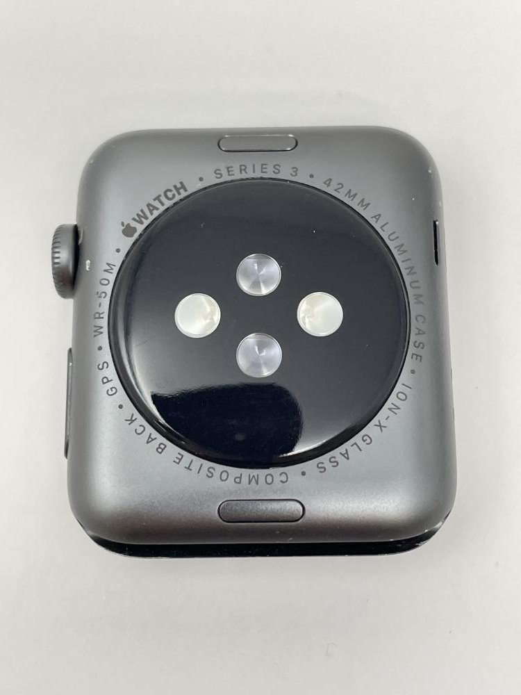 Apple Watch 42mm スペースグレイ U248動作確認済 GPS Series3 - (日本) SE Ultra 3、登場 Series 整備済み品Apple Watchの選び方 あなたの健やかな毎日をウォッチする究極の方法。｜au