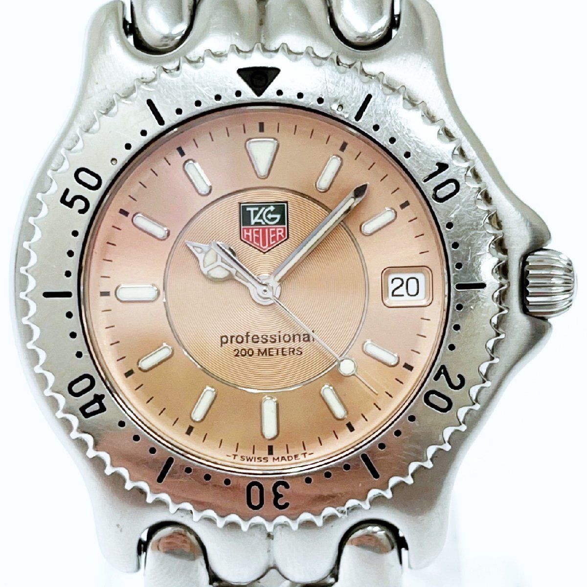 1円スタート】TAG HEUER タグホイヤー WG1110 プロフェッショナル200