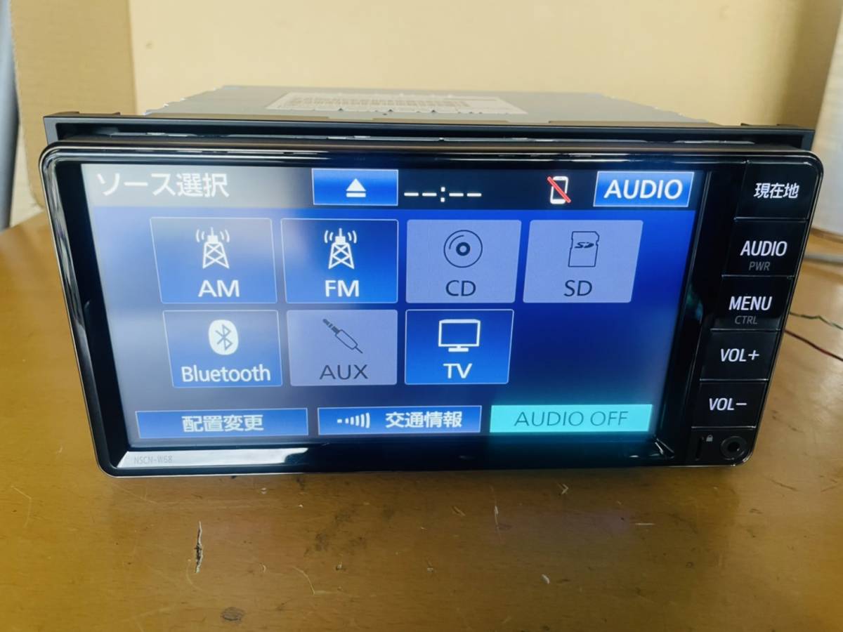 1円スタート☆売り切り【005】TOYOTA トヨタ 純正 ナビ NSCN-W68 AM/FM 
