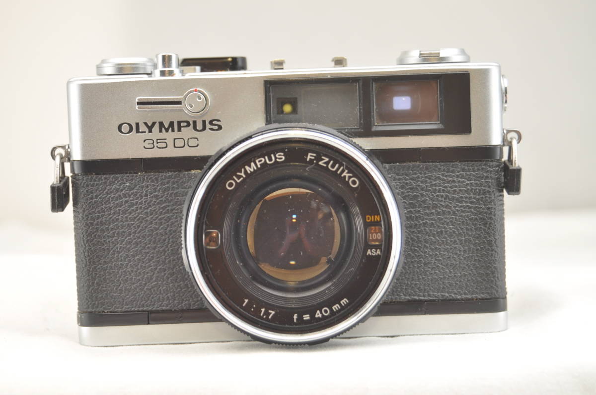 Olympus 0 DC | 35DC OLYMPUS – with Leather The and Camera Black
