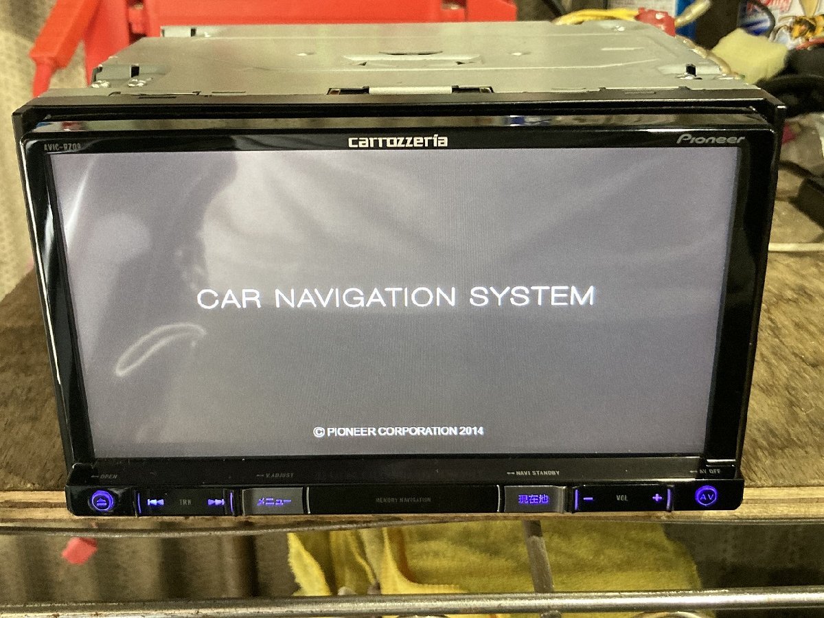 中古 カロッツェリア メモリーカーナビ 楽ナビ AVIC-RZ09 カー
