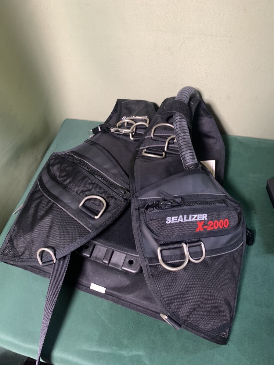 SEALIZER シーライザー X-2000 BCジャケット Sサイズ ダイビング 中古 