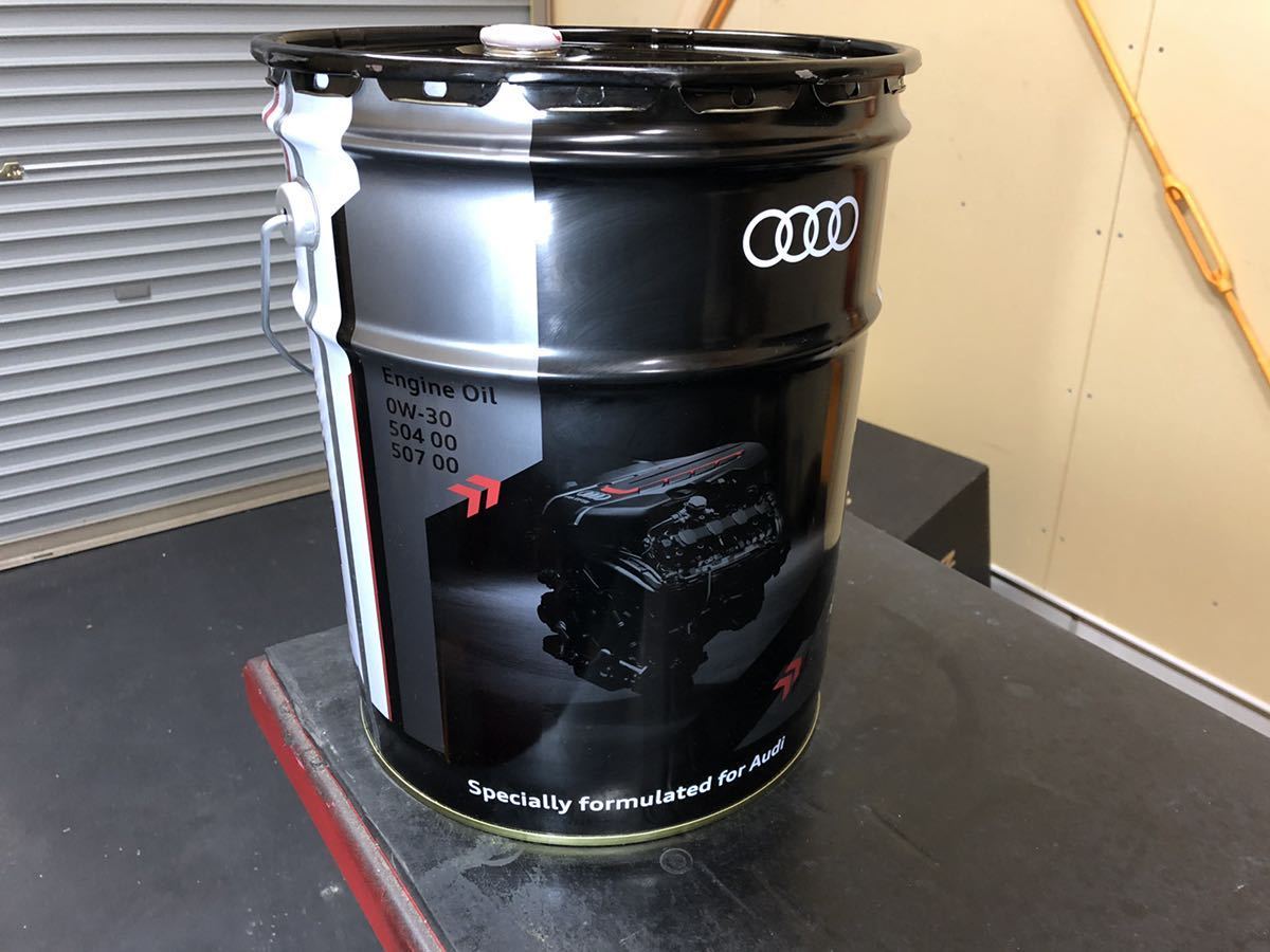 車 Audi LLS Engine Oil 504 7本セット(+未使用フィルター)