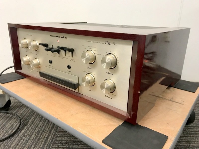 ジャンク品】marantz PM-6A プリメインアンプ マランツ S0629