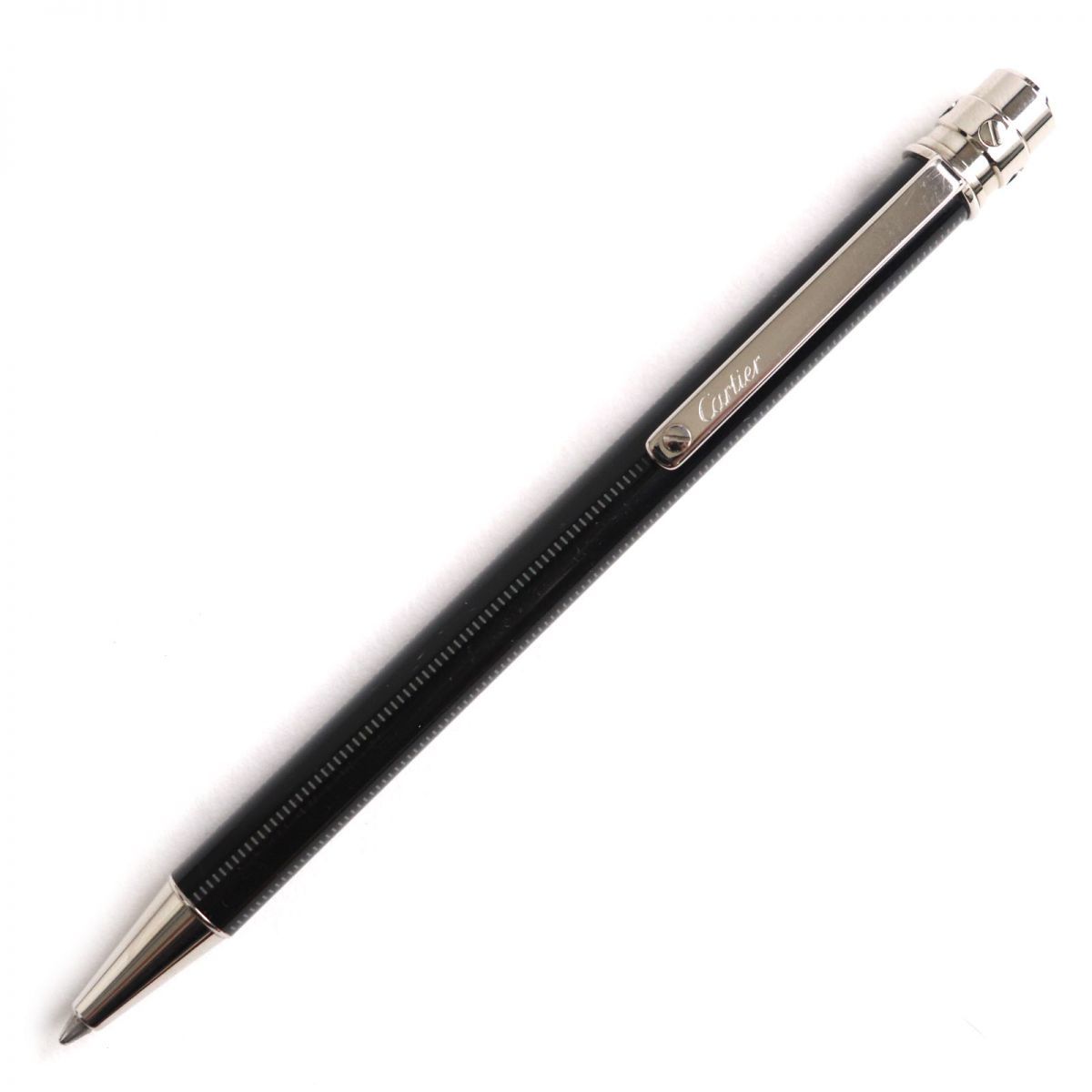 美品⭐️Cartier ボールペン サントスCドゥ　シルバーカラー 美品⭐️Cartier ボールペン サントスCドゥ シルバーカラー 美品