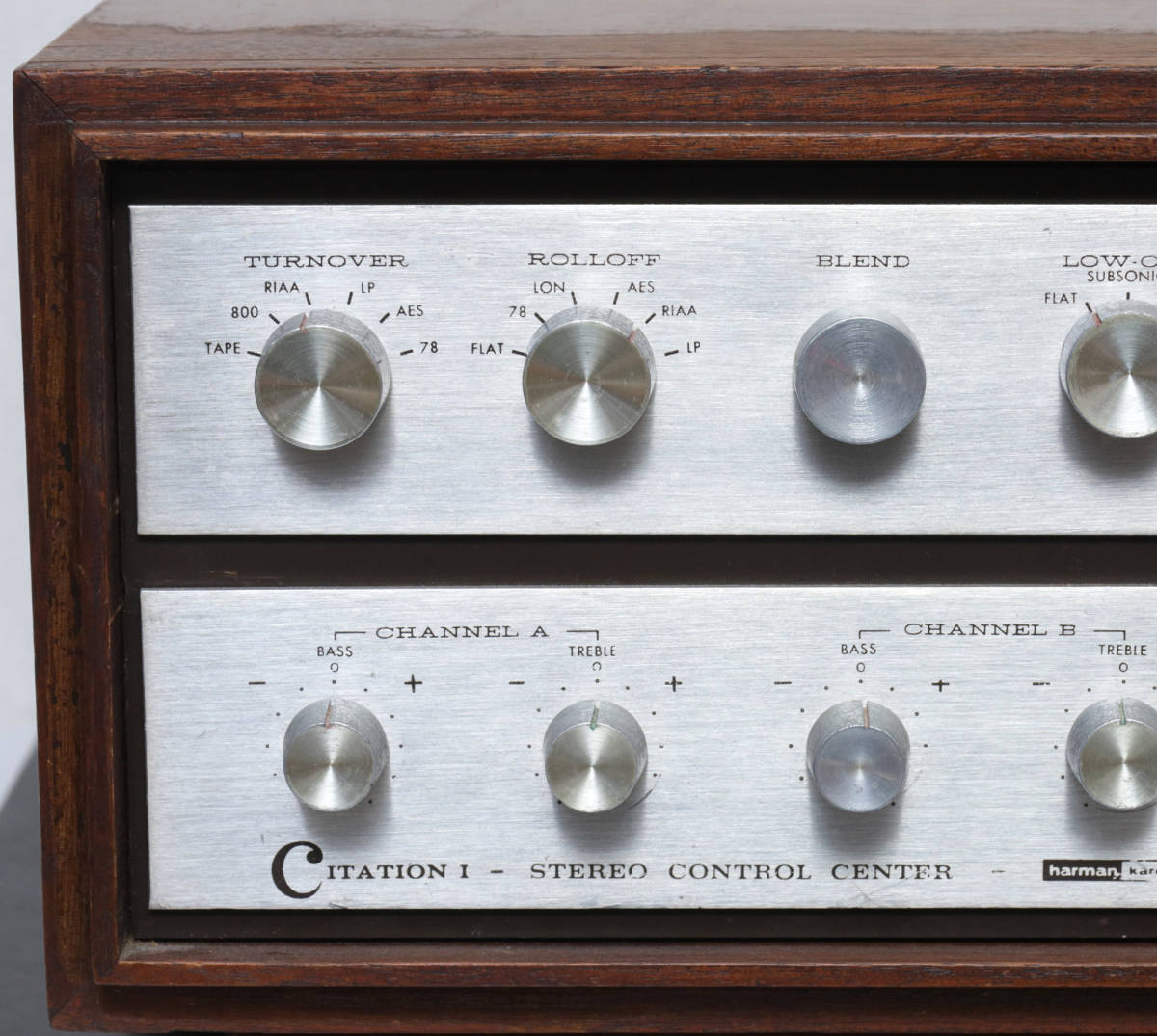 HARMAN KARDON CITATION 1 管式プリアンプ ウッドケース付き 音出し