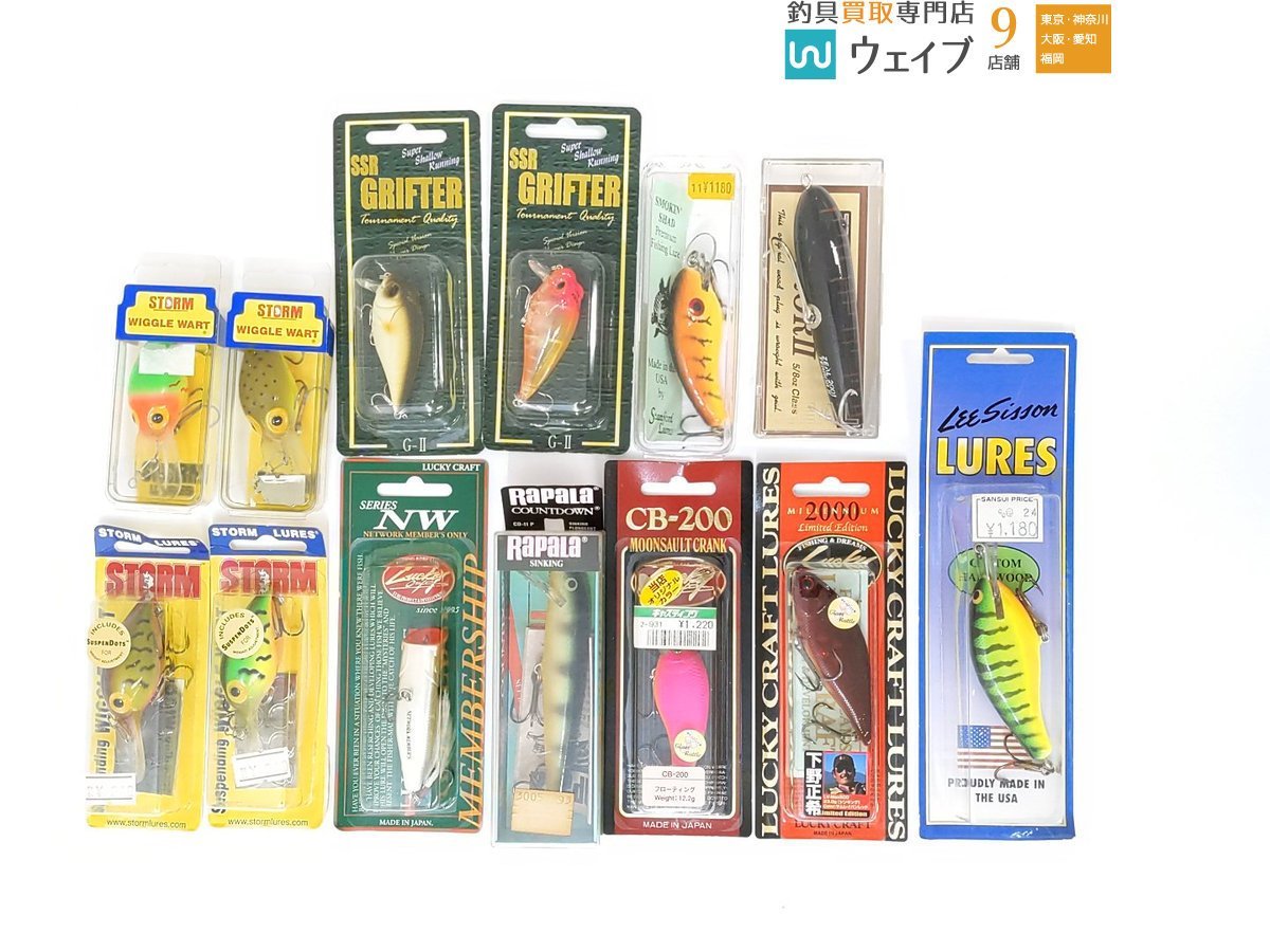 ラッキークラフト LVマックス 500・CB-200、ズイール ZEAL 2000 テラー