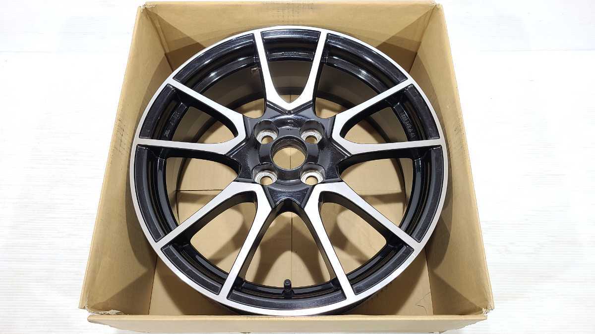 トヨタ アクア G's NHP10 純正 17インチ 6.5J 4穴 PCD100 +41 ハブ径約54㎜ 1本価格　④ アクア G's 17インチ 0 Gs 17イ