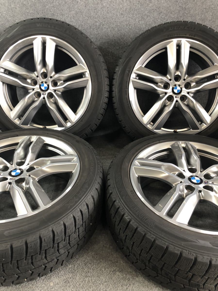 225/50R18 DUNLOP/WINTER MAXX WM02 2016年 BMW X1 純正 Mスポーツ18インチ 7.5J +51 112 5H スタッドレス 4本