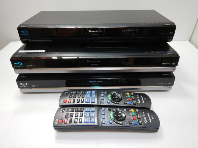 Panasonic ブルーレイ DMR-BR500☆4倍録り☆純正リモコン☆HDMI付きC3