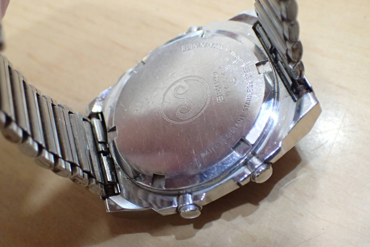 レア ◇セイコー/SEIKO シルバーウェーブ ◇クロノグラフ デジタル