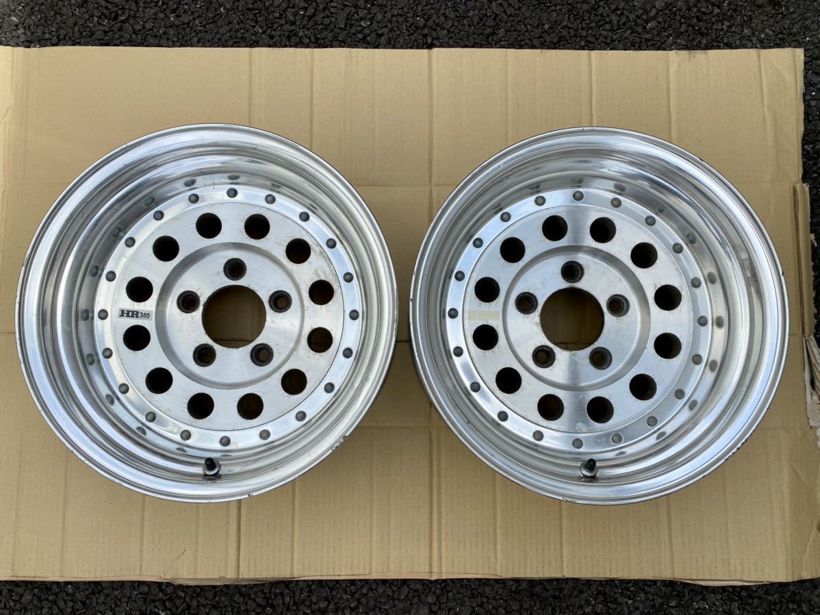2本セット☆ENKEI HURRICANE RACING HR385☆エンケイ ハリケーン 