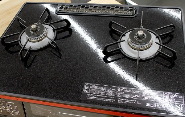 Paloma/パロマ GRANDCHEFPREMIUM PA-A96WCR-L LPガス用 ガステーブル 