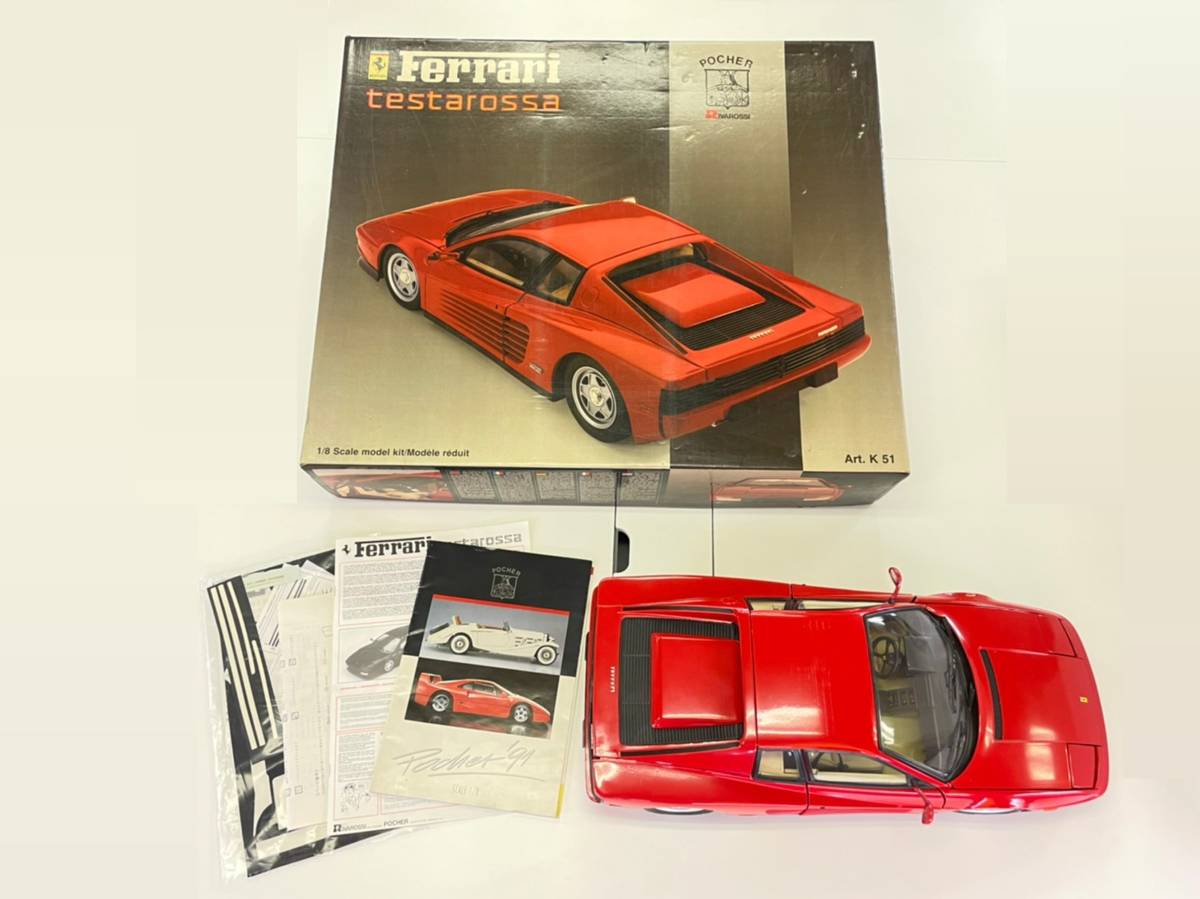 Ferrari Testarossa ポケール POCHER 1⁄8 公式通販 1⁄8フェラーリ