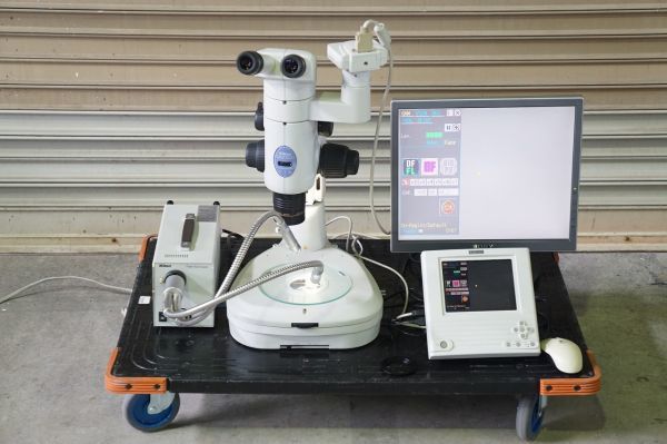 【品質保証，格安】 NZ T05931616 Nikon ニコン SMZ1500 実体顕微鏡 C-Fl115 C-FlD HR Plan Apo 1X WD 54 C-W10xA/22 DS-L1 コントローラ モニターセット(顕微鏡)｜売買されたオークション情報、yahooの商品情報をアーカイブ公開 - オー 顕微鏡