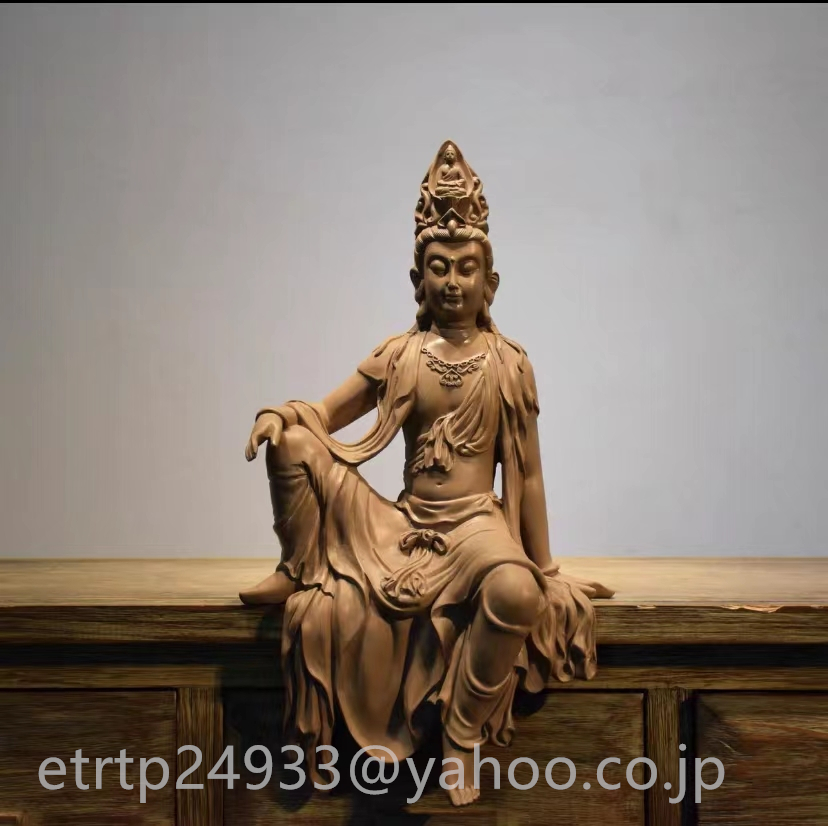 仏像 観世音菩薩 観音菩薩 観自在菩薩 木彫 観音様 | 自在観音 木彫り 観音