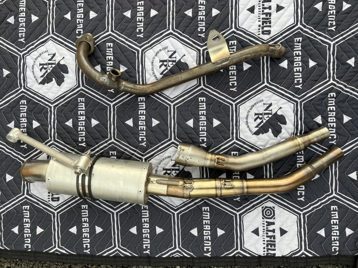 純正直営 GROM(グロム) JC75 マフラーセット A/Fセンサーボス付きHRC