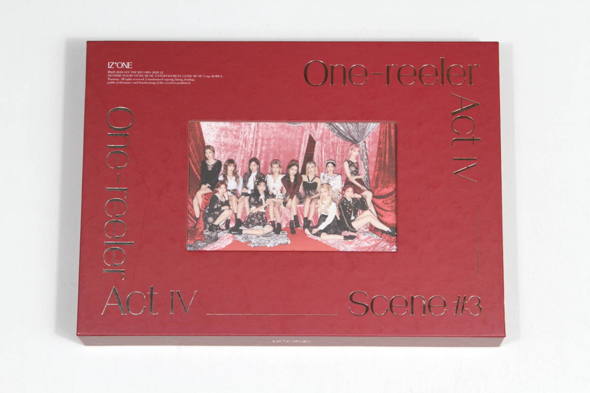 紺色⭐韓国CD⭐IZ*ONE ⭐ONE-REELER アイズワン⭐韓国盤KPOP メルカリ