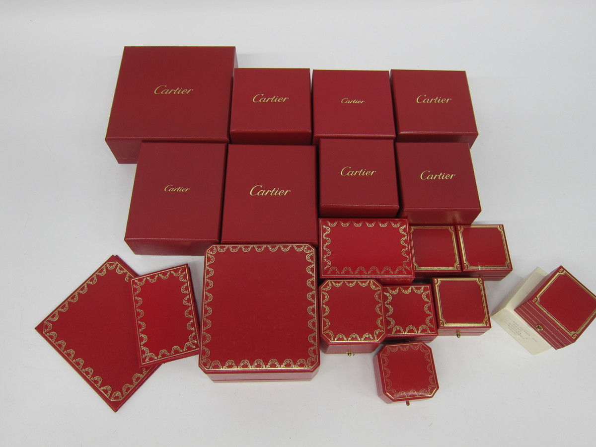 爆買い，新品 1円 おたからや Z0820-12 Cartierカルティエ 空箱 アクセサリーケース 大量まとめセット(その他)｜売買されたオークション情報、yahooの商品情報をアーカイブ公開 - オークファン その他