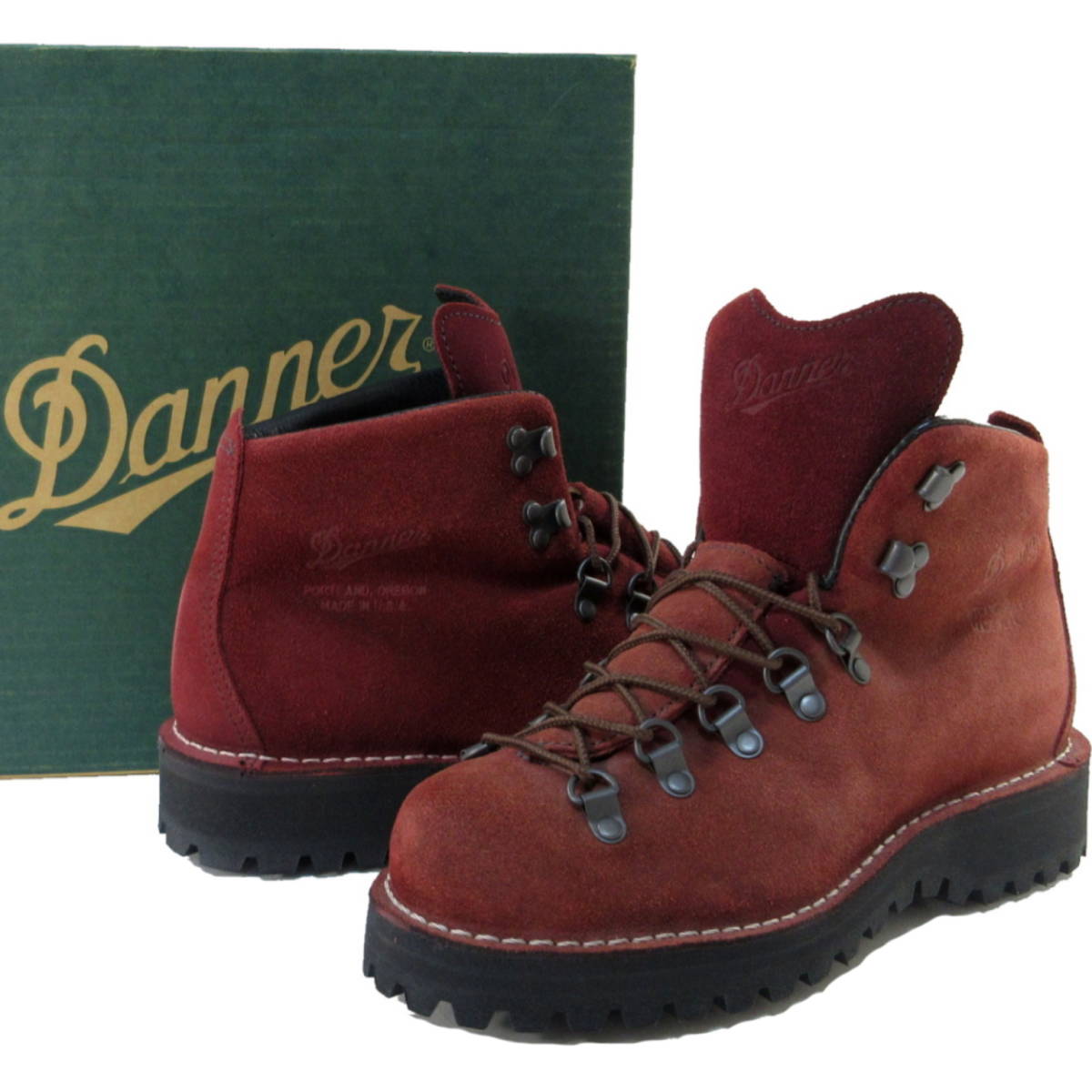  定5.9万 Danner 防水 USA製 マウンテンライト オイルドボブ GORE-TEX 25.5cm US 7.5 EE バーガンディー ダナー ブーツ J250(7.5インチ)｜売買されたオークション情報、yahooの商品情報をアーカイブ公開 - オ 7.5インチ
