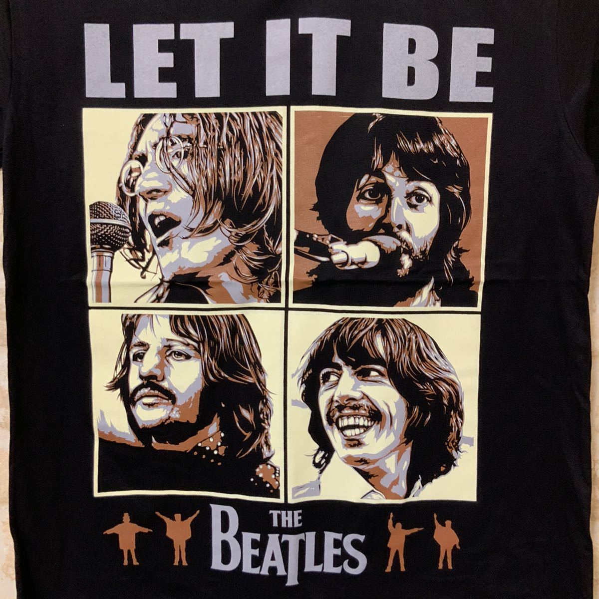 ビートルズ LET IT BE Tシャツ L サイズ レットイットビー ザ 