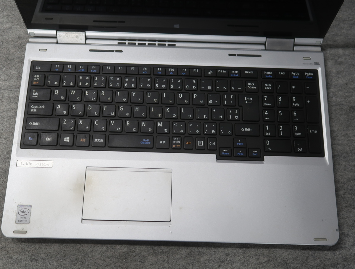 NEC LaVie HA850/A Core i7-5500U 2.4GHz 8GB ノート ジャンク N52564