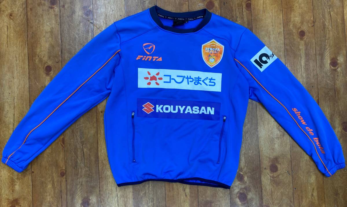 ★レノファ 山口 監督・チームスタッフ支給 実使用 練習着 ウェア★Ｍ